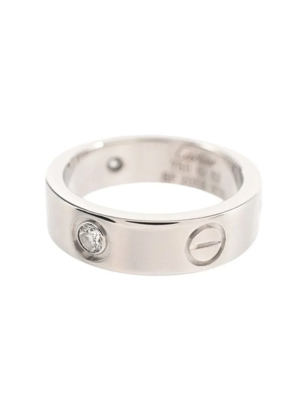 Cartier Ring Love White Gold